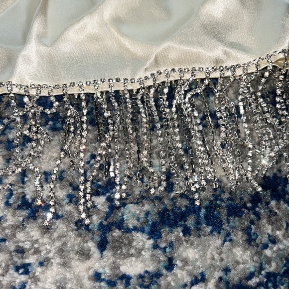 OSÉREE
Satin Embellished Cover-Up Mini Skirt - Picture 9 of 12